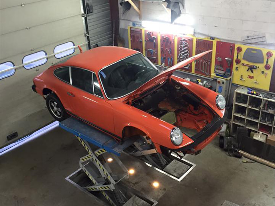 porsche 912 rénovation