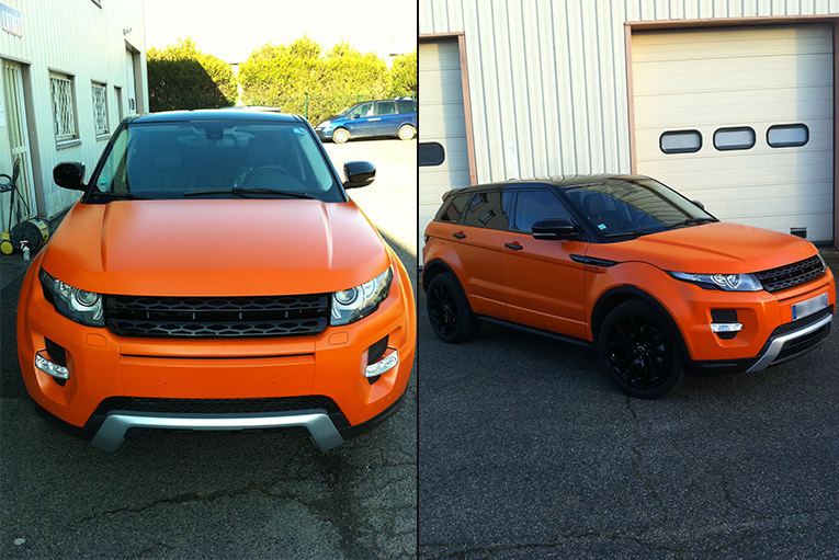 range rover evoque full paint